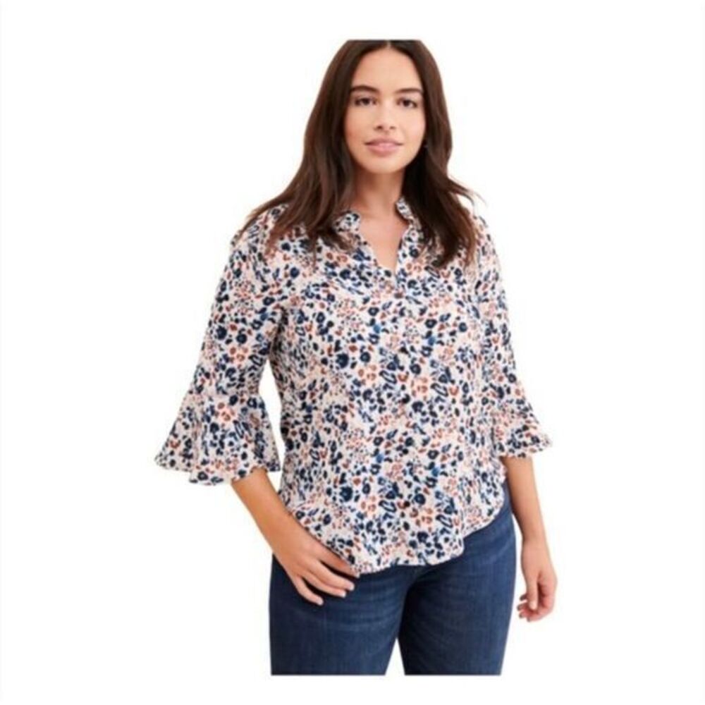 ASTR the Label Leopard Print Top
